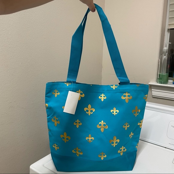 🏷️FLEUR DE LIS TOTE BAG⚜️ - Picture 3 of 15